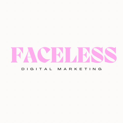 Faceless digital marketing